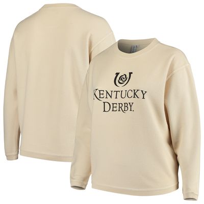 chicka-d Women's Kentucky Derby Corded Crew Sweatshirt