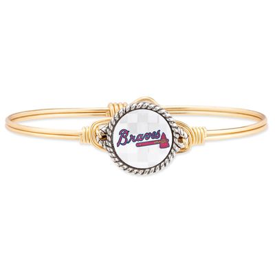 Atlanta Braves Luca + Danni Women's Petite Bangle Bracelet