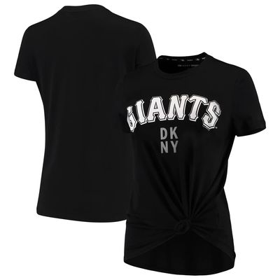 San Francisco Giants DKNY Sport Women's The Player's Tri-Blend T-Shirt