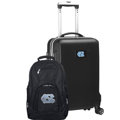 North Carolina Tar Heels Deluxe 2-Piece Backpack and Carry-On Set