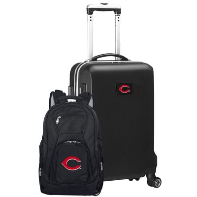 Cincinnati Reds Deluxe 2-Piece Backpack and Carry-On Set