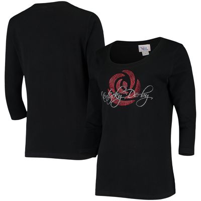 Kentucky Derby Women's Logo 3/4 Sleeve T-Shirt