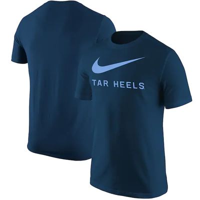 Men's Nike Navy North Carolina Tar Heels Big Swoosh T-Shirt