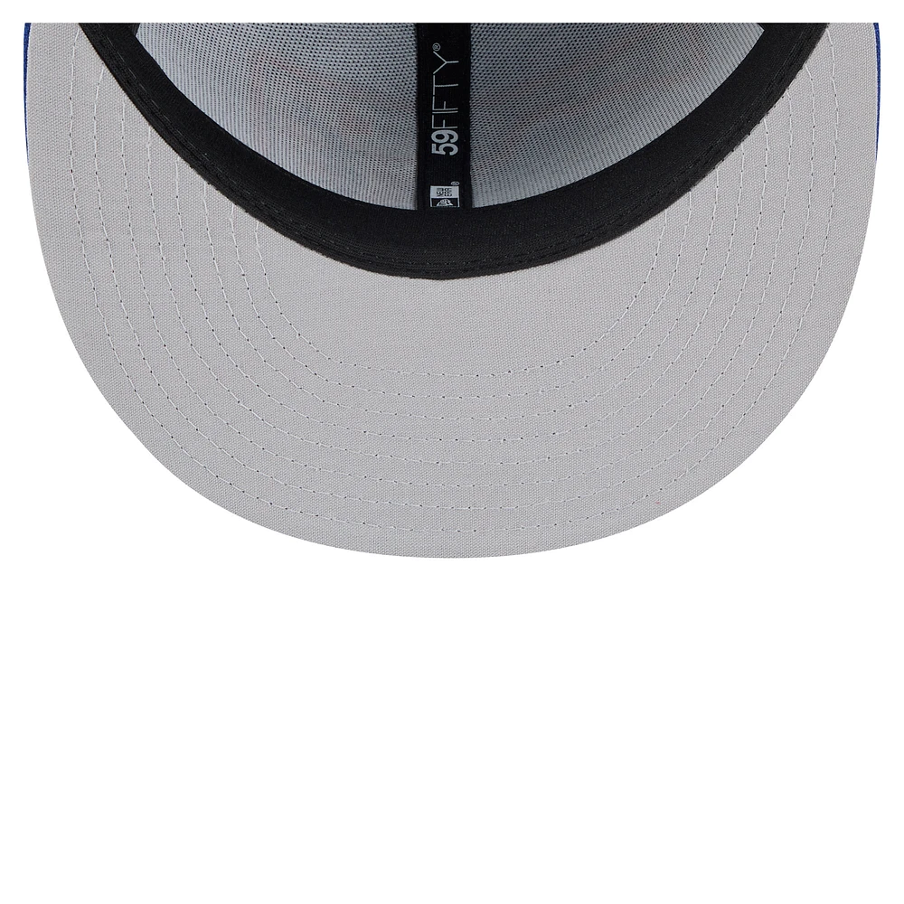 Men's New Era  Blue Aberdeen IronBirds Authentic Collection 59FIFTY Fitted Hat