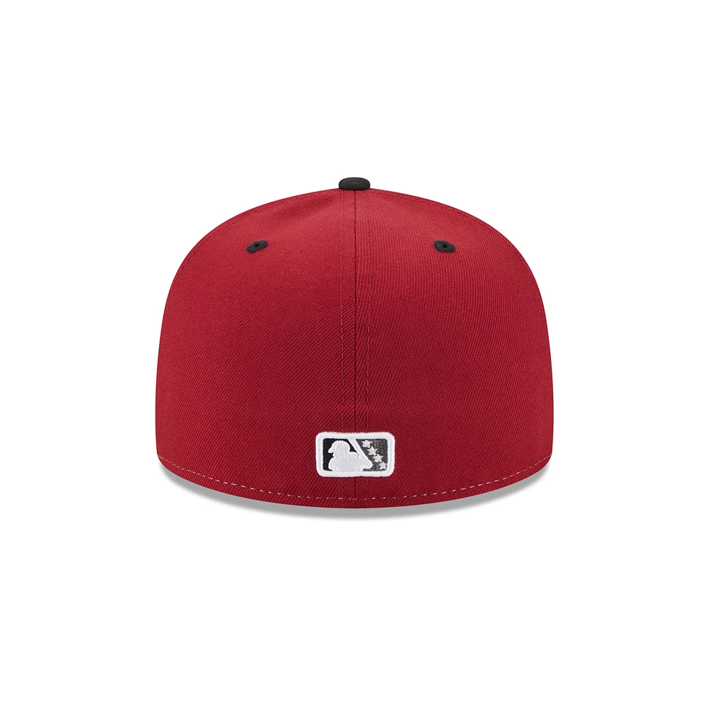 Men's New Era  Gray Aberdeen IronBirds Theme Nights 59FIFTY Fitted Hat