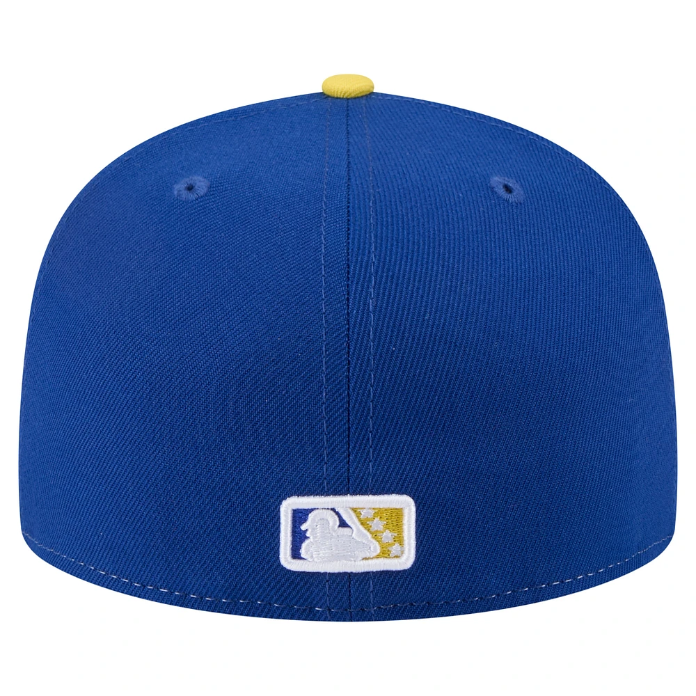 Men's New Era White Aberdeen IronBirds Copa de la Diversión 59FIFTY Fitted Hat