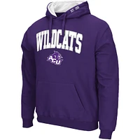 Sweat à capuche Colosseum Purple Abilene Christian University Wildcats Isle pour homme