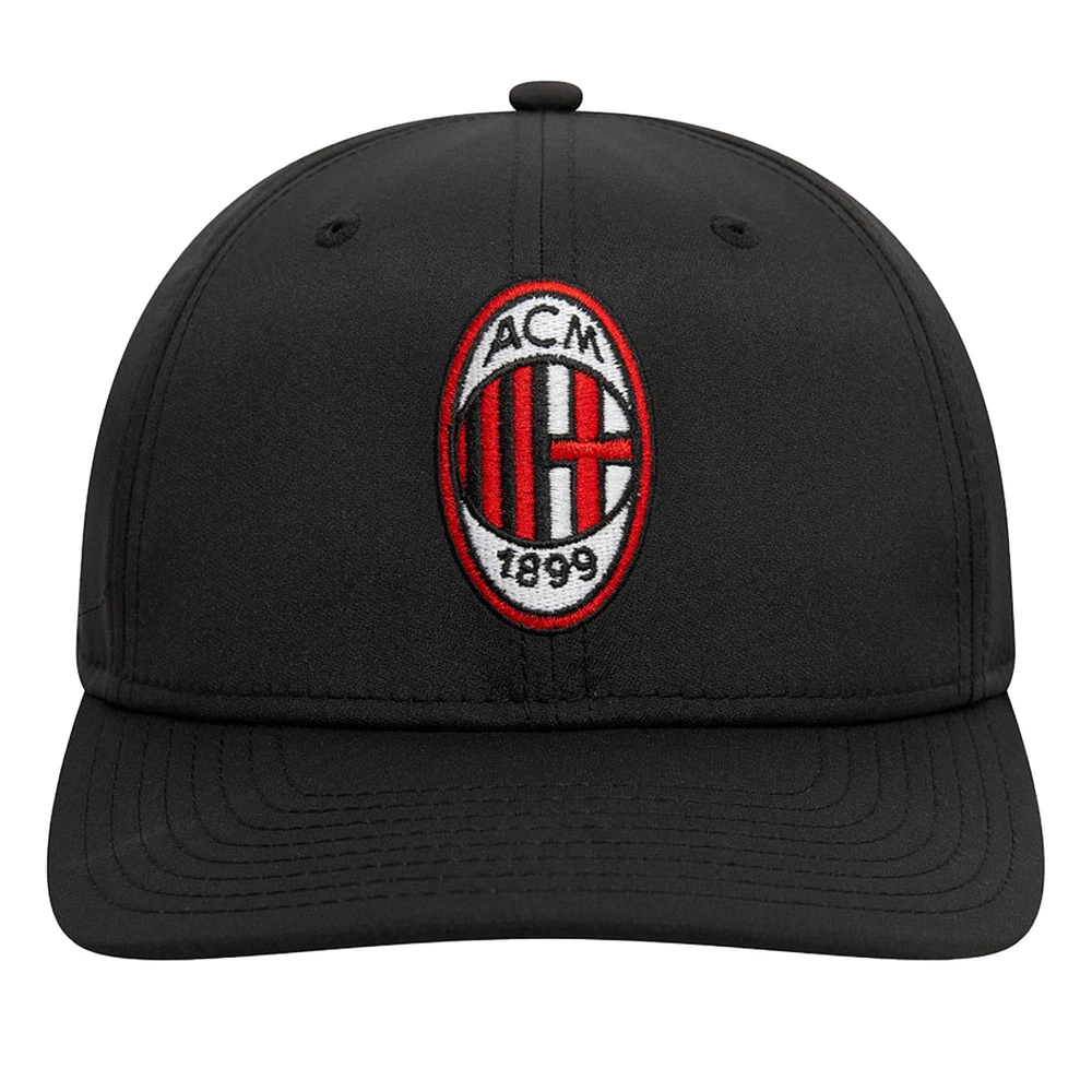 Men's New Era Black AC Milan Core Flex Hat