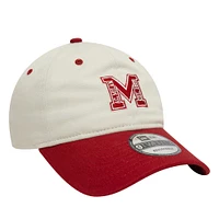 Men's New Era  Tan AC Milan Contrast Visor 9TWENTY Adjustable Hat