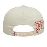 Men's New Era Tan AC Milan Denim Golfer Snapback Hat