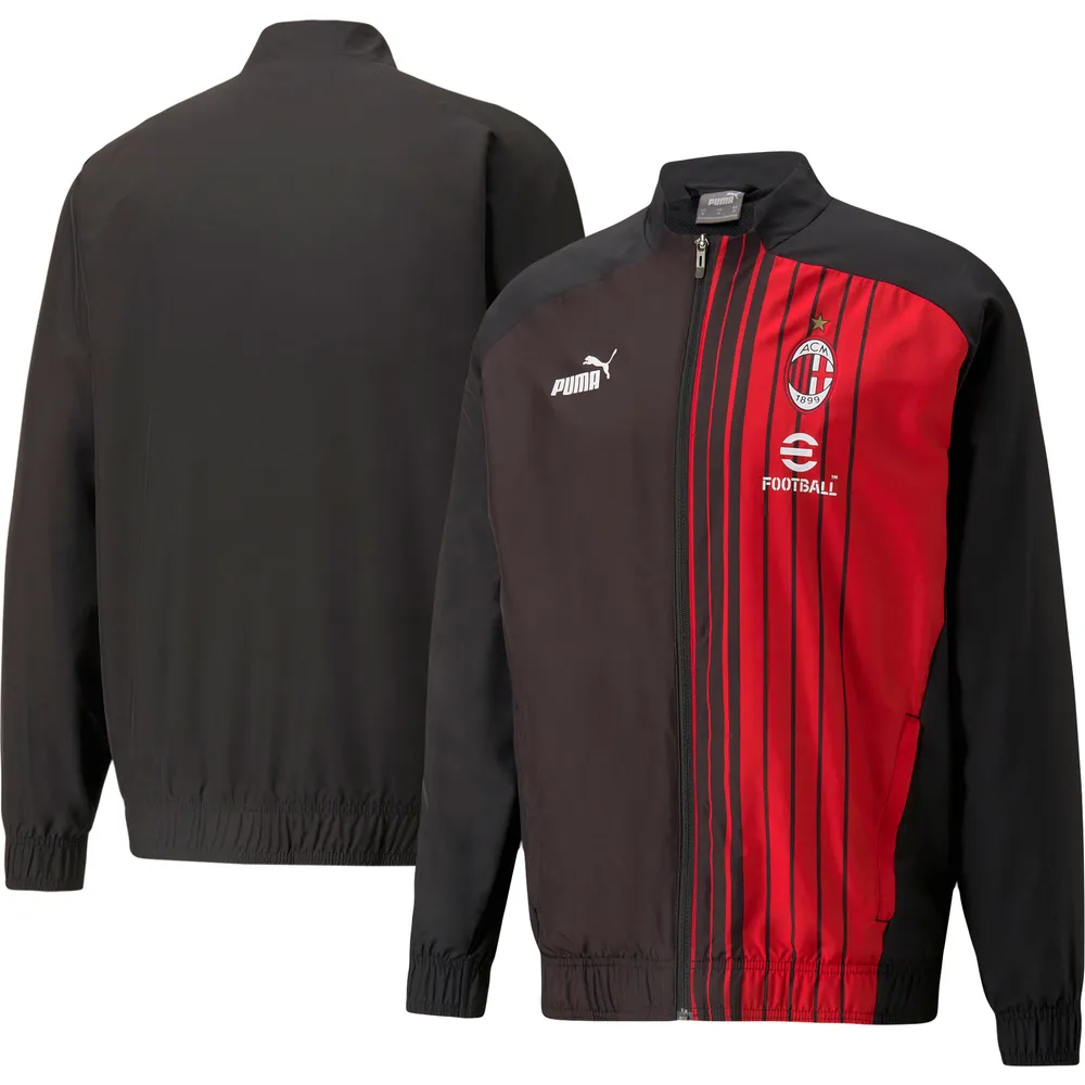 AC Milan Puma 2022/23 Pre-Match Full-Zip Jacket - White