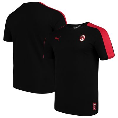 Men's Puma Black AC Milan Fan T-Shirt