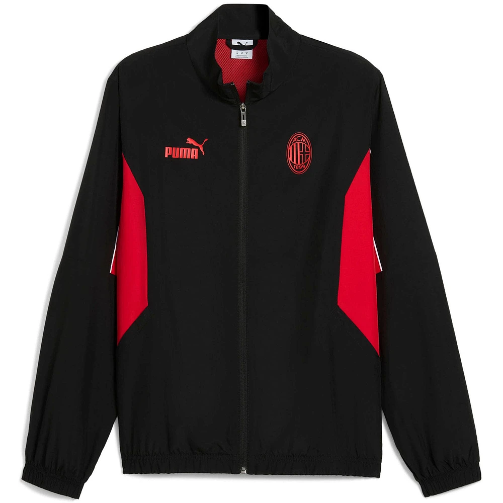 Men's Puma Black AC Milan ftblARCHIVE Full-Zip Jacket