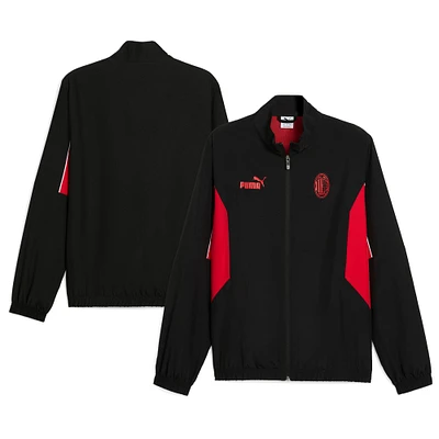 Men's Puma Black AC Milan ftblARCHIVE Full-Zip Jacket