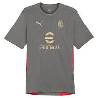 Maillot d'entraînement Puma gris AC Milan 2024/25 pour homme