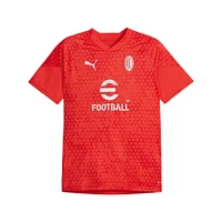 Maillot d'entraînement Puma rouge AC Milan 2023/24 homme