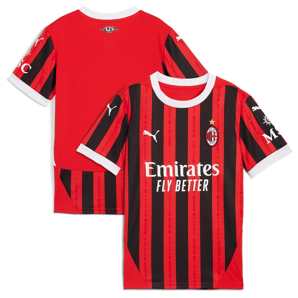 Maillot Puma rouge AC Milan 2024/25 domicile réplique homme