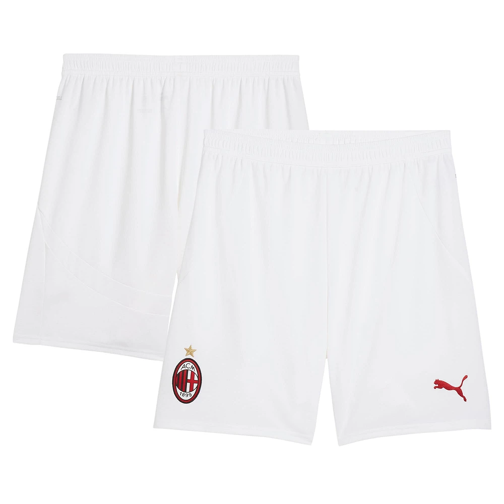 Short Puma blanc AC Milan 2024/25 dryCELL Home Replica pour homme