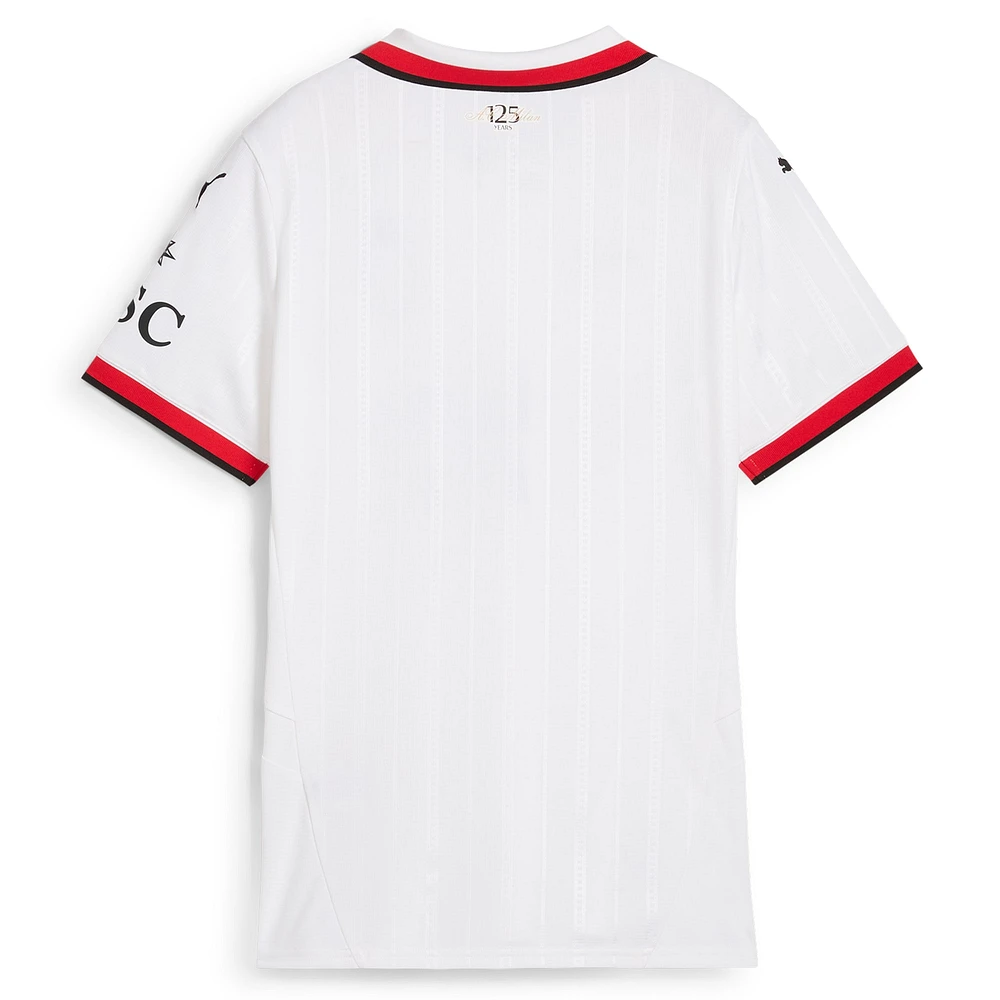 Women's Puma White AC Milan 2024/25 Away Replica Jersey