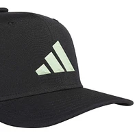Casquette ajustable adidas noire à 3 barres AEROREADY pour homme