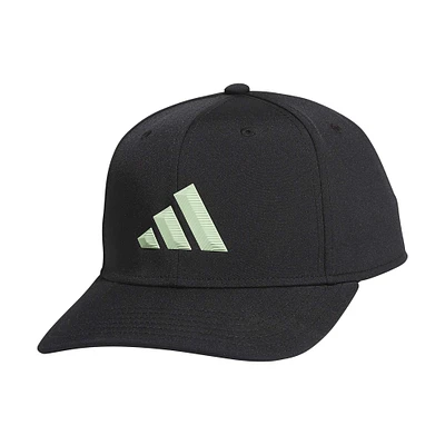 Casquette ajustable adidas noire à 3 barres AEROREADY pour homme