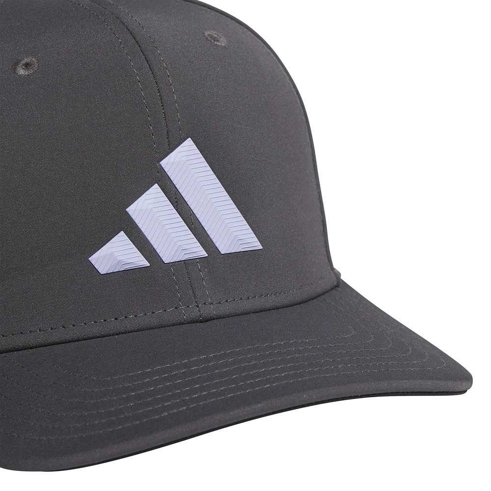 Men's adidas Graphite 3-Bar Snapback Hat