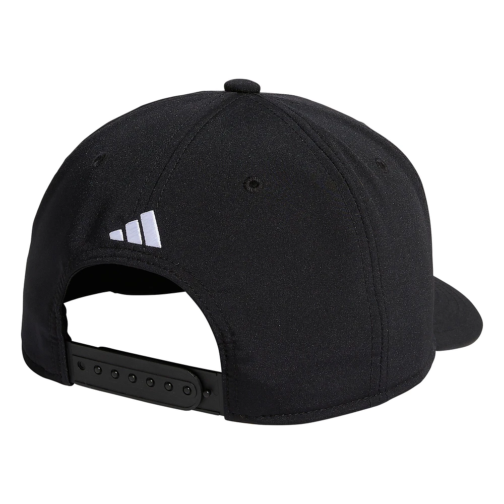 Casquette ajustable adidas Originals noire à 3 barres AEROREADY pour homme