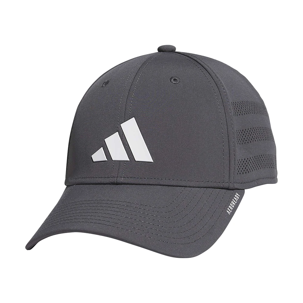 Casquette flexible adidas Graphite Game Day 4 AEROREADY pour hommes