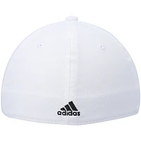 Casquette adidas Originals blanche AEROREADY Release 3 Flex pour hommes