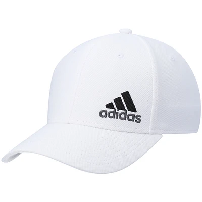 Casquette adidas Originals blanche AEROREADY Release 3 Flex pour hommes