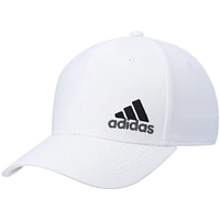 Casquette adidas Originals blanche AEROREADY Release 3 Flex pour hommes