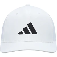 Casquette snapback adidas 3-Bar AEROREADY blanche pour homme