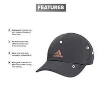 Casquette ajustable adidas Superlite 2 AEROREADY pour femme, grise