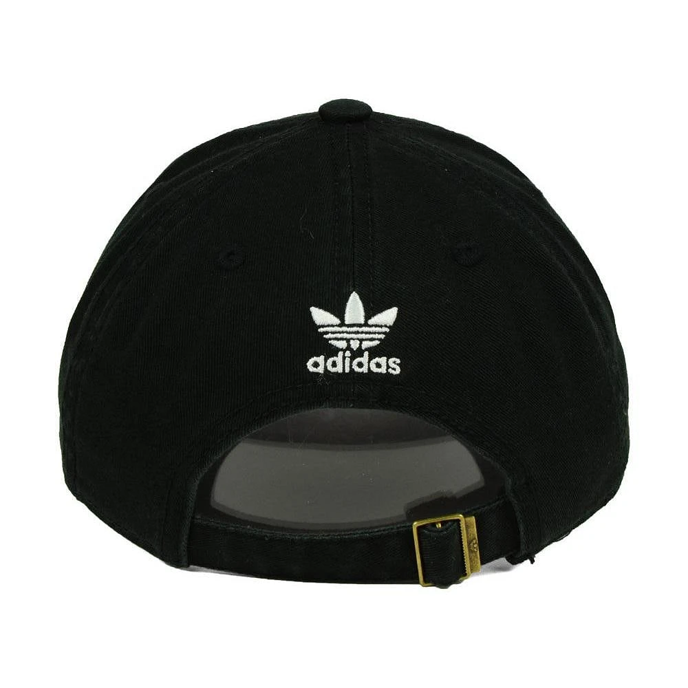 adidas Originals Women's Pre-Curved Washed Adjustable - Hat - Black