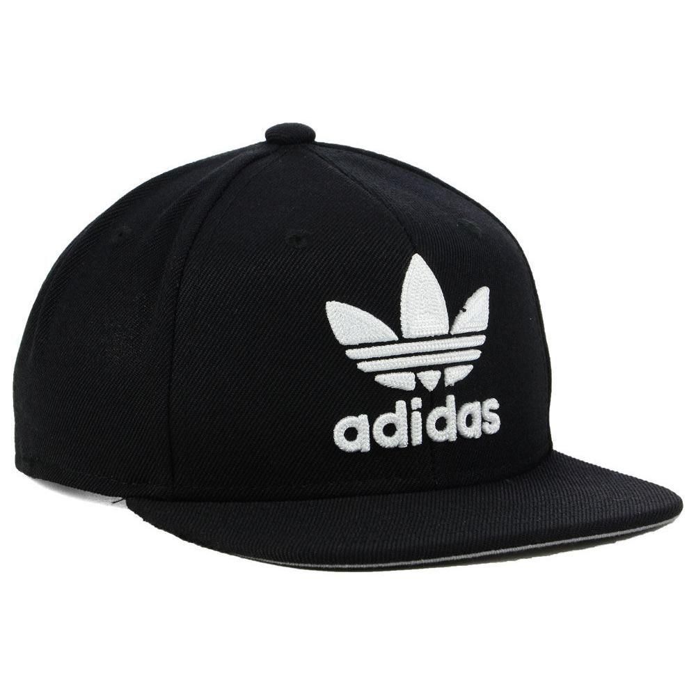 adidas Originals Youth Chain Stitch - Adjustable Snapback Hat - Black