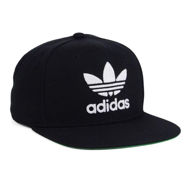 Hommes adidas Originals Black Trefoil Chain - Casquette Snapback