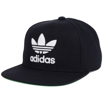 Men's adidas Originals Black Trefoil Chain - Snapback Hat