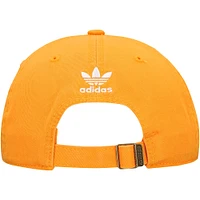 Men's adidas Originals Orange Relaxed Washed Adjustable Hat