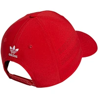 Men's adidas Originals Red Beacon Trefoil Snapback Hat