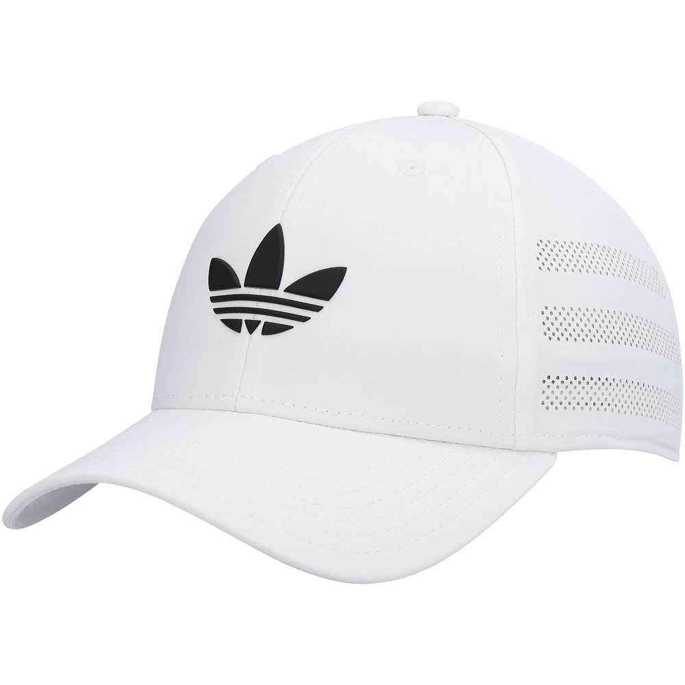 Casquette Snapback blanche Beacon 5.0 adidas Originals pour hommes