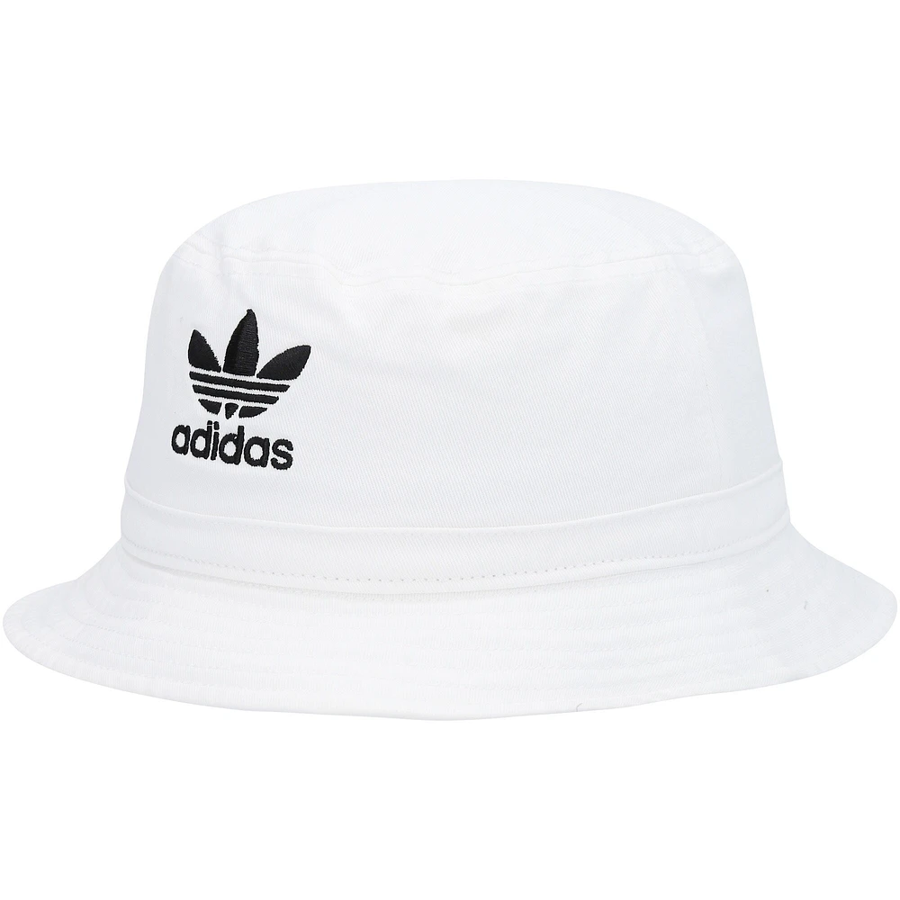 Men's adidas Originals White Washed - Bucket Hat