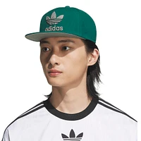 Casquette snapback verte adidas Originals Trefoil Chain pour homme