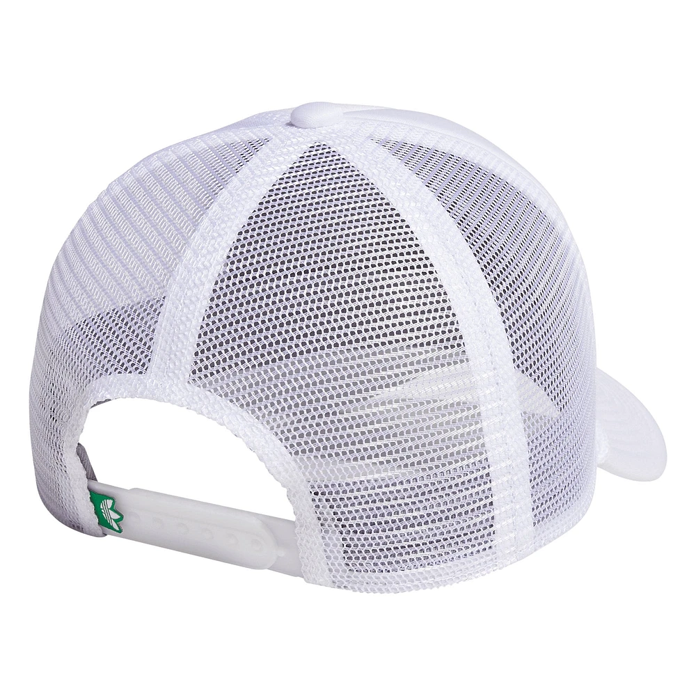 Unisex White adidas Originals Dispatch 2.0 Trucker Adjustable Hat