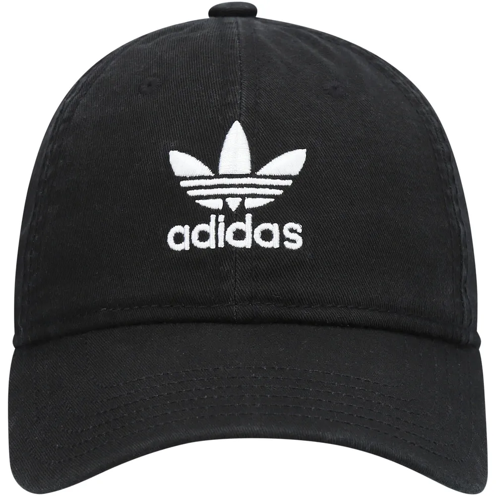 Casquette réglable adidas Originals noire délavée pour enfant