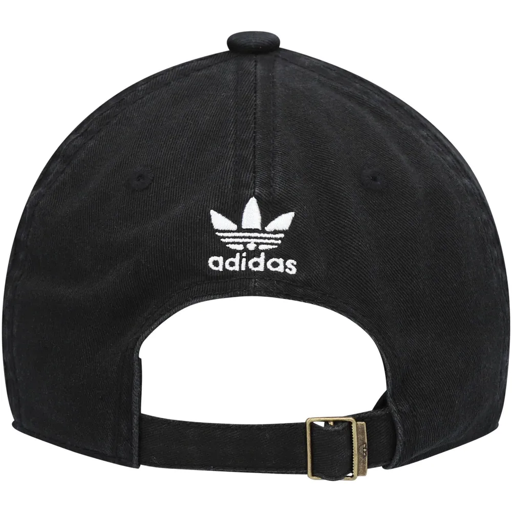 Youth adidas Originals Black Washed Adjustable Hat