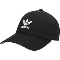 Casquette réglable adidas Originals noire délavée pour enfant