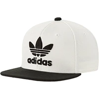 Youth adidas Originals White Chainstitch Adjustable Snapback Hat