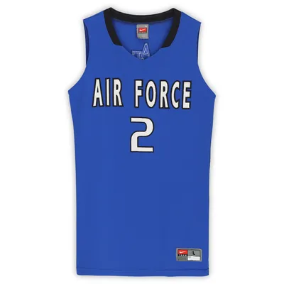 Air Force Falcons Fanatics Authentic Nike Team-Issued #33 Royal & Black  Jersey from the Basketball Program