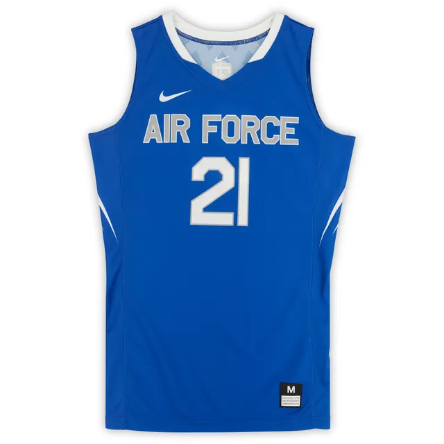Air Force Falcons Nike Team-Issued #42 White & Green Camouflage Jersey from  the Basketball Program - Size 2XL