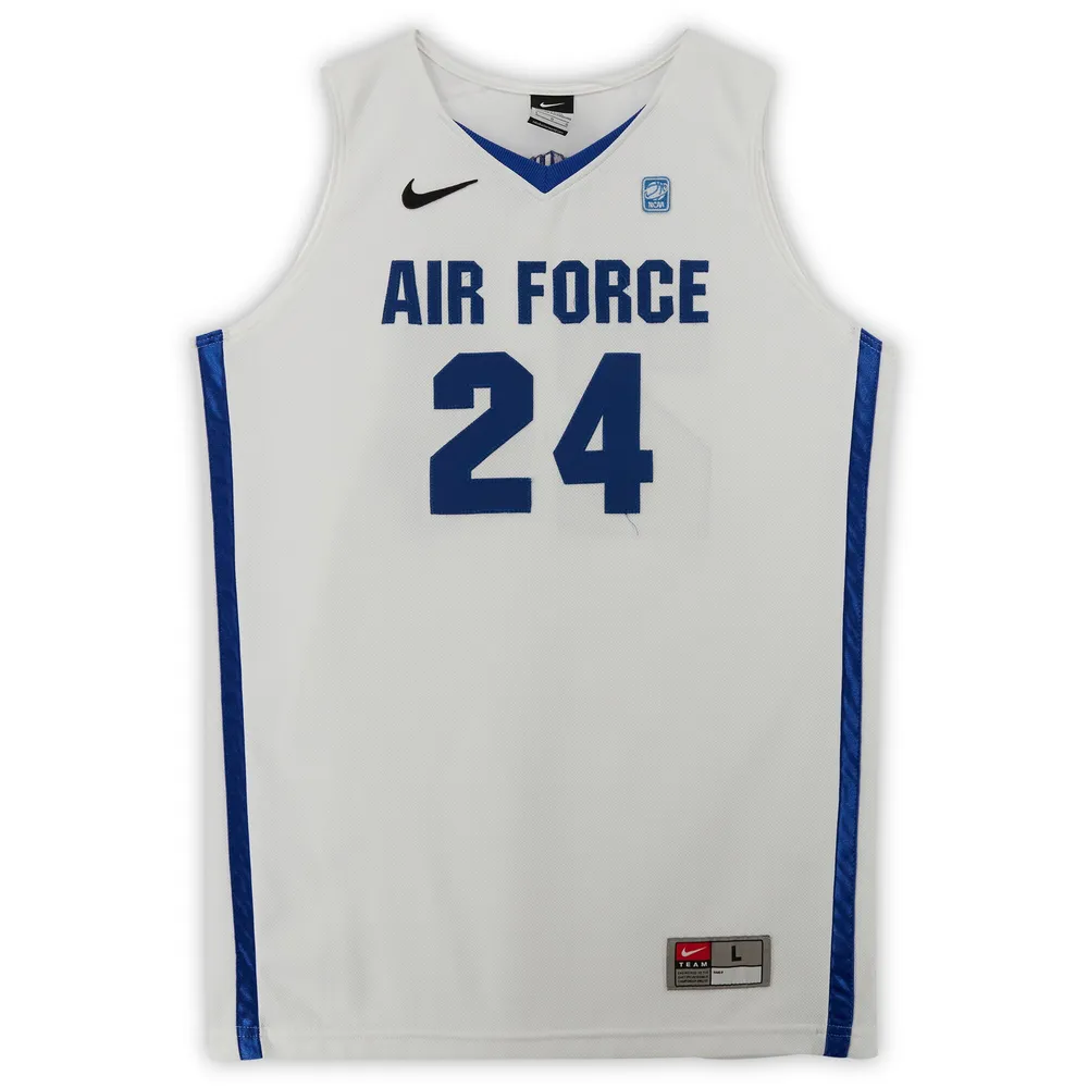 Lids Air Force Falcons Fanatics Authentic Nike Team-Issued #25 Royal, Gray  & White Jersey from the Basketball Program - Size L